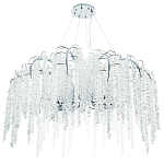 Люстра с хрустальными подвесками Bunch of Crystal Berries Silver Chandelier 12 варинант исполнения - 1 | Loft Concept в Волгограде
