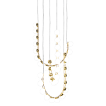 Люстра подвесная светодиодная с круглыми плафонами белого цвета PEARLS Suspension 39  варинант исполнения - 3 | Loft Concept в Волгограде