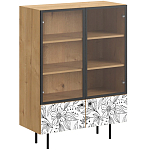 Витрина с изображением на дверцах Elise Cupboard варинант исполнения - 14 | Loft Concept в Волгограде