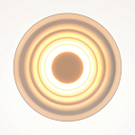 Бра круглое Soft Halo белый варинант исполнения - 2 | Loft Concept в Волгограде