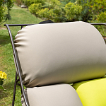 Дизайнерское разноцветное кресло на металлическом каркасе с подставкой для ног Poltronova Plasma Armchair варинант исполнения - 13 | Loft Concept в Волгограде