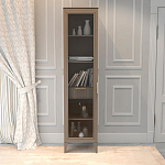 Витрина левая 1-дверная с ящиком и 5-ю полками Harper Line варинант исполнения - 1 | Loft Concept в Волгограде