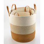 Корзина для хранения с ручками Interlacement Stripes М варинант исполнения - 1 | Loft Concept в Волгограде