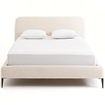 Кровать с обивкой букле Wanda Boucle Bed варинант исполнения - 2 | Loft Concept в Волгограде