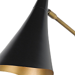 Бра с черными конусообразным плафоном Contrasting Lamps варинант исполнения - 1 | Loft Concept в Волгограде