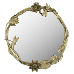 Настенное зеркало в бронзовой раме Eden Garden варинант исполнения - 1 | Loft Concept в Волгограде