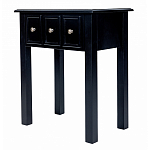 Черная тумба с выдвижным ящиком Monica варинант исполнения - 2 | Loft Concept в Волгограде