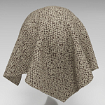 Мебельная ткань Шенилл коричневый цвет 138 см T4-28 варинант исполнения - 3 | Loft Concept в Волгограде