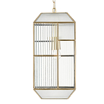 Подвесной светильник с рельефным стеклом Embossed Glass варинант исполнения - 3 | Loft Concept в Волгограде