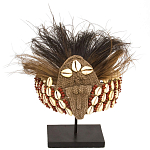 Традиционный индонезийский головной убор на подставке Aboriginal Headdress варинант исполнения - 1 | Loft Concept в Волгограде