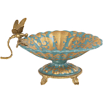 Фарфоровая чаша Золотая стрекоза Marlo Turi варинант исполнения - 1 | Loft Concept в Волгограде