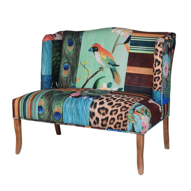 Диван Leopard spots & Bird Мульти в Волгограде | Loft Concept 