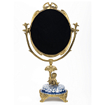 Настольное зеркало в бронзовой рамке Eden Garden варинант исполнения - 2 | Loft Concept в Волгограде