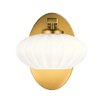  Бра с круглым плафон из матового белого стекла Kichler варинант исполнения - 7 | Loft Concept в Волгограде