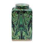 Ваза с малахитовым узором MALACHITE варинант исполнения - 1 | Loft Concept в Волгограде