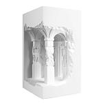 Встраиваемый в стену гипсовый светильник под покраску с колоннами и арками в античном стиле Antiquity Athena варинант исполнения - 4 | Loft Concept в Волгограде