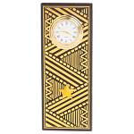 Часы подарочные настольные в виде погона Генерала из натурального камня Змеевик Gold Military Clock варинант исполнения - 4 | Loft Concept в Волгограде