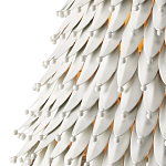 Подвесной светильник белый металлический в форме колокола White Natural Lines варинант исполнения - 1 | Loft Concept в Волгограде