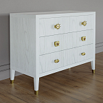 Бельевой Комод с 4 ящиками Elsa Dreams White варинант исполнения - 1 | Loft Concept в Волгограде