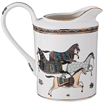 Чайный сервиз из фарфора с изображением лошадей на 6 персон 15 предметов Porcelain Horse Set  варинант исполнения - 5 | Loft Concept в Волгограде