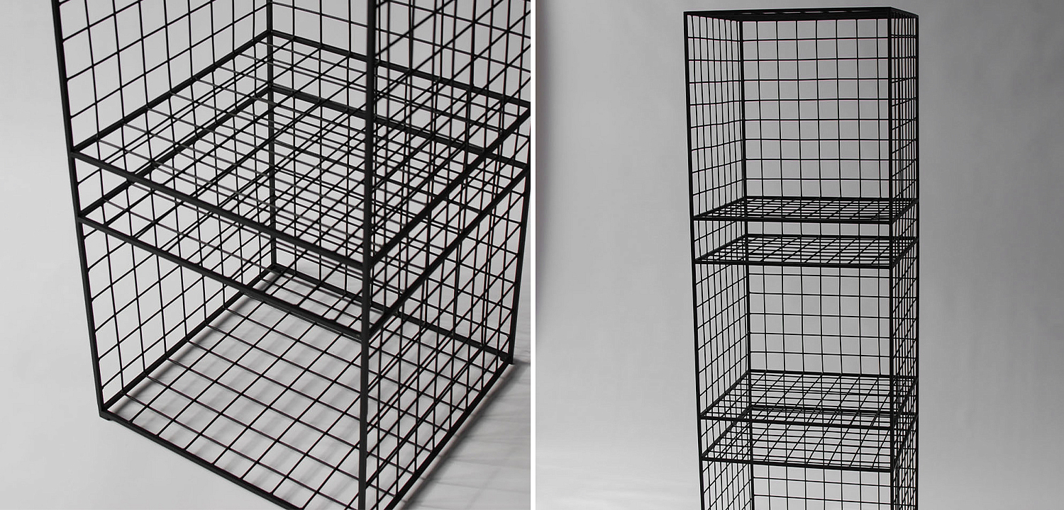 Стеллаж Higgs Industrial Metal Rust Rack Стеллаж Higgs Industrial Metal Rust Rack - Loft-Concept в Волгограде