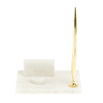 Подставка для телефона с ручкой из натурального камня креноид Natural Stone Stand варинант исполнения - 2 | Loft Concept в Волгограде