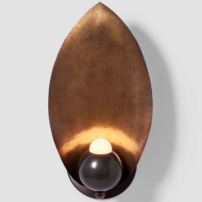 Бра LAVRA Wall Lamp Mocha Латунь Мокко Бра LAVRA Wall Lamp Mocha Латунь Мокко в Волгограде | Loft Concept
