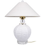 Настольная лампа керамическая с абажуром Valencia варинант исполнения - 1 | Loft Concept в Волгограде