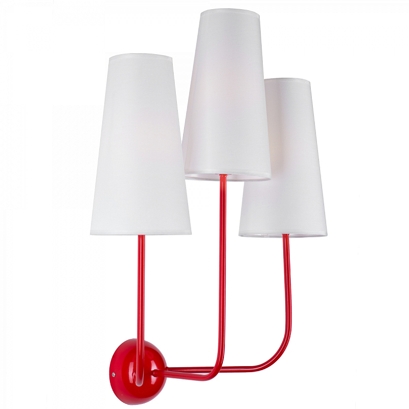 Бра Graceful Red Toadstools Красный Молочный Бра Graceful Red Toadstools Красный Молочный в Волгограде | Loft Concept