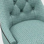 Мебельная ткань Шенилл бирюзовый цвет 142 см T4-61 варинант исполнения - 7 | Loft Concept в Волгограде