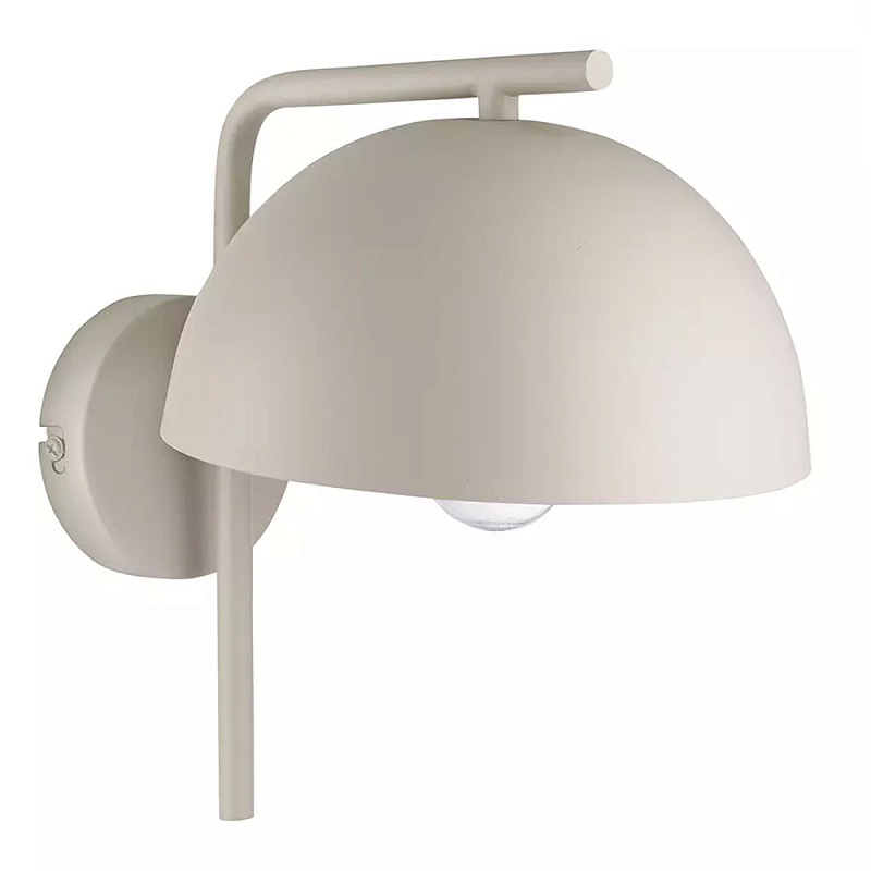 Бра бежевое с полукруглым плафоном Beige Wall Lamp Бежевый Бра бежевое с полукруглым плафоном Beige Wall Lamp Бежевый в Волгограде | Loft Concept