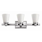 Бра для ванных комнат с белыми стеклянными конусными плафонами Hinkley варинант исполнения - 1 | Loft Concept в Волгограде