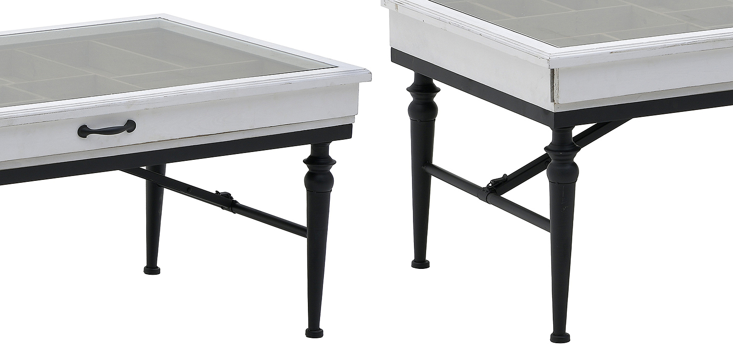 Кофейный стол с выдвижным ящиком Provence Coffee Table with Drawer Кофейный стол с выдвижным ящиком Provence Coffee Table with Drawer - Loft-Concept в Волгограде