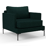 Мебельная ткань Шенилл темно-зеленый цвет 138 см T4-36 варинант исполнения - 11 | Loft Concept в Волгограде