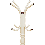 Вешалка напольная бежевая с 4-мя металлическими крючками Noble Branches варинант исполнения - 2 | Loft Concept в Волгограде