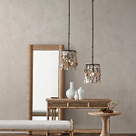 Подвесной светильник с подвесками из устричных раковин Sea Ravens варинант исполнения - 2 | Loft Concept в Волгограде