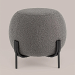 Пуф в ткани букле темно-серого цвета Pikelet варинант исполнения - 2 | Loft Concept в Волгограде