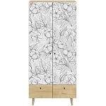 Шкаф с принтом Cotton варинант исполнения - 2 | Loft Concept в Волгограде