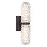 Бра с факутрным стеклянным плафоном Sonora варинант исполнения - 2 | Loft Concept в Волгограде