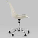 Офисный стул на металлическом основании EGGERY Beige варинант исполнения - 2 | Loft Concept в Волгограде