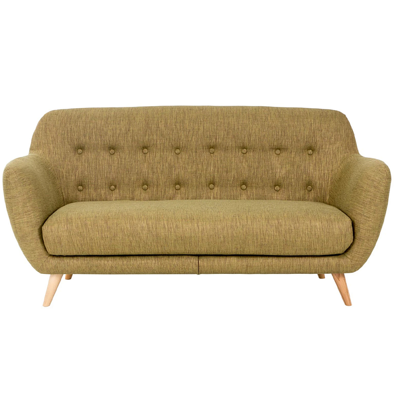 Диван двухместный Palmer Sofa Зеленый Розовый Синий Бежевый Коричневый Диван двухместный Palmer Sofa Зеленый Розовый Синий Бежевый Коричневый в Волгограде | Loft Concept