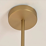 Люстра CANELLE Linear Chandelier 12 Modern Brass варинант исполнения - 4 | Loft Concept в Волгограде