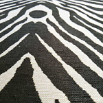 Мебельная ткань Шенилл черно-белый принт 140 см T3-1 варинант исполнения - 3 | Loft Concept в Волгограде