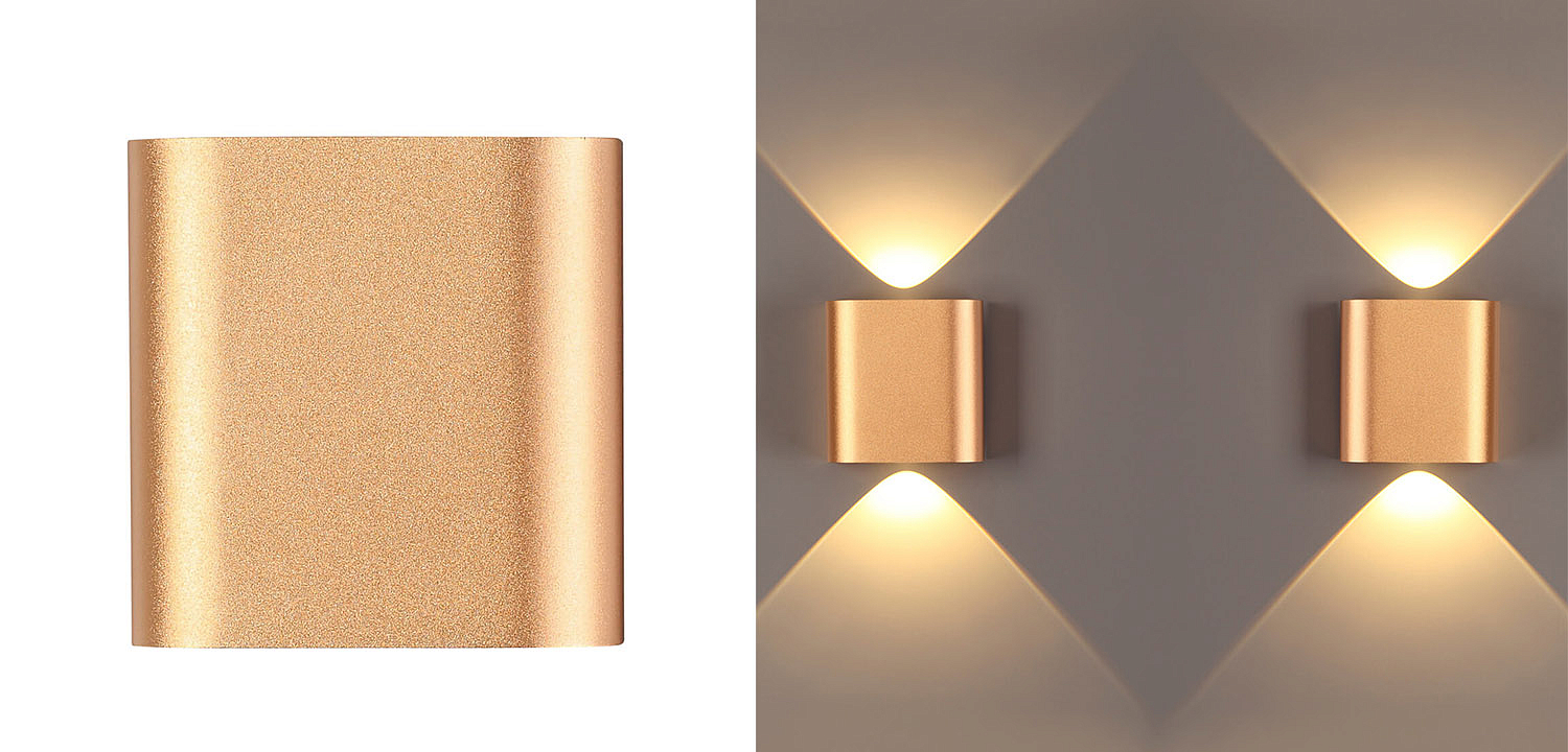 Бра Obverse Gold Square Wall lamp Бра Obverse Gold Square Wall lamp - Loft-Concept в Волгограде