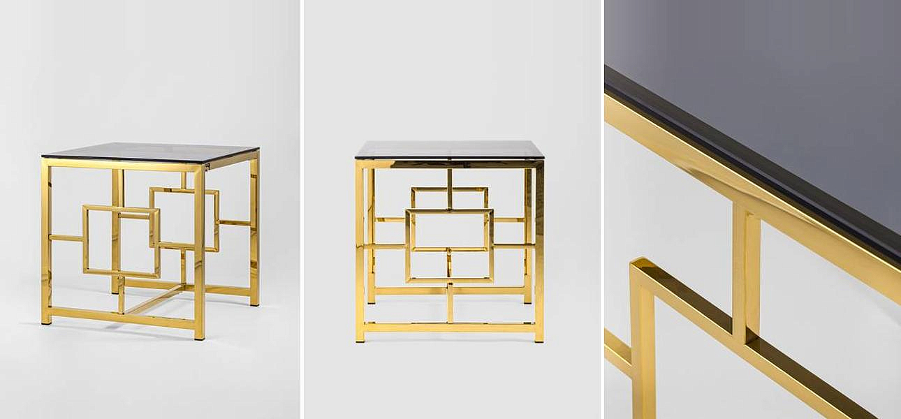 Стол приставной Milan Tables Gold Стол приставной Milan Tables Gold - Loft-Concept в Волгограде