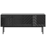 Длинная тумба с зеркальным декором Serena варинант исполнения - 3 | Loft Concept в Волгограде