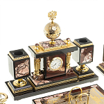 Настольный письменный набор из яшмы Manager Organizer варинант исполнения - 5 | Loft Concept в Волгограде