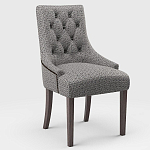 Мебельная ткань Шенилл серый цвет 142 см T4-46 варинант исполнения - 5 | Loft Concept в Волгограде