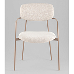 Стул Doe с подклокотниками молочный варинант исполнения - 4 | Loft Concept в Волгограде