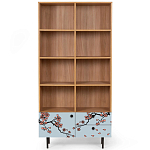 Широкий стеллаж с принтом Elise Rack варинант исполнения - 8 | Loft Concept в Волгограде